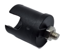 B-T025(G) - Track Mount Pipe Socket