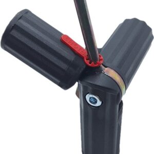 B-T052(B2)Right - 3 Arm Adjustable Tent Pole Connector with Spigot
