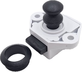 B-T012(B) - Push Button Door Catch